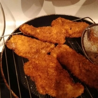 あまり魚を食べてくれない子供も喜んで食べました✨